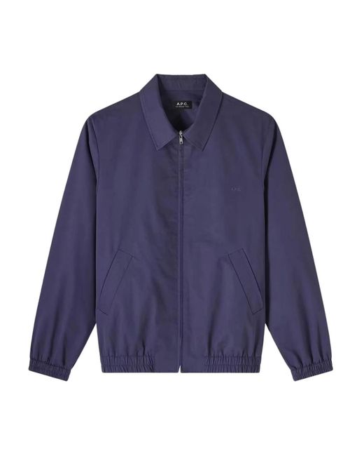 Light Jackets A.P.C. de hombre de color Blue