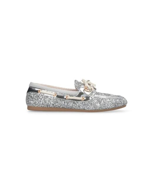 Liu Jo White Sailor Shoes