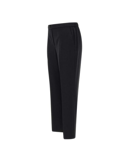 Theory Black Slim-Fit Trousers