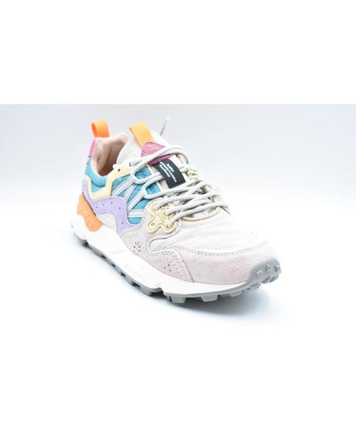 Flower Mountain Blue Sneakers