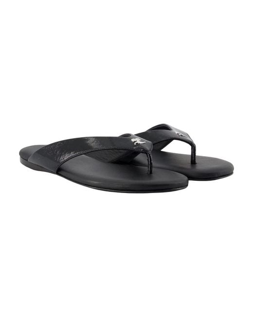 Courreges Blue Flip Flops