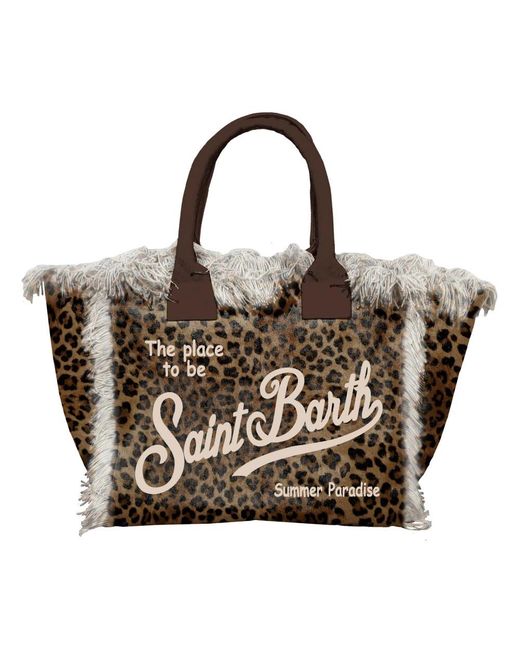 Mc2 Saint Barth Brown Shopping Bags