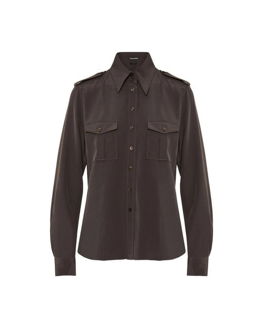 Light Jackets di Tom Ford in Brown