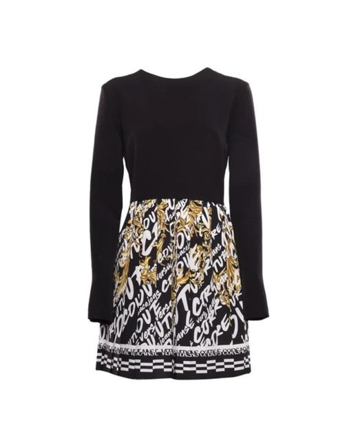 Versace Jeans Couture Black Short Dresses