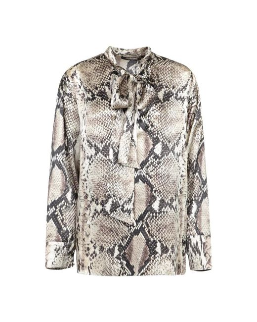 Roberto Cavalli Overhemden ,Rock Python Shirt in het Gray