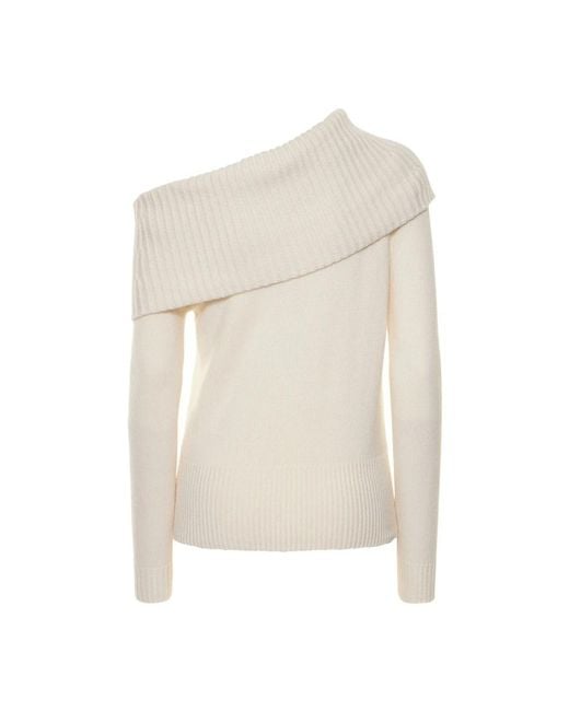 Michael Kors White Cashmere Knitwear