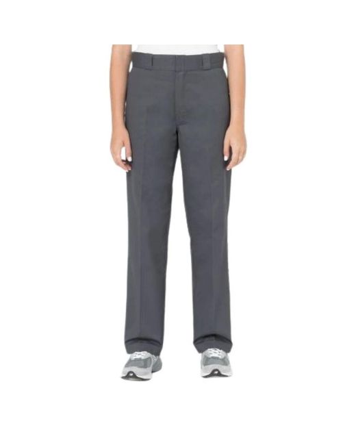 Straight Trousers di Dickies in Blue da Uomo