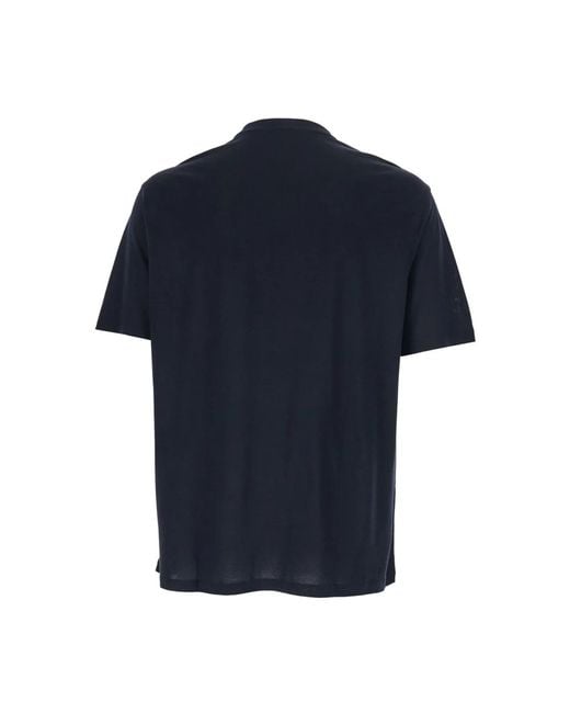 Emporio Armani Blue T-Shirts for men