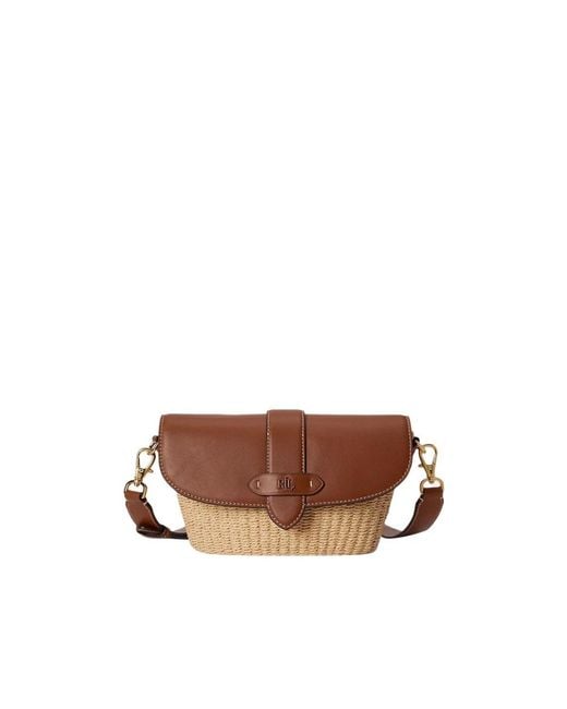 Ralph Lauren Brown Cross Body Bags