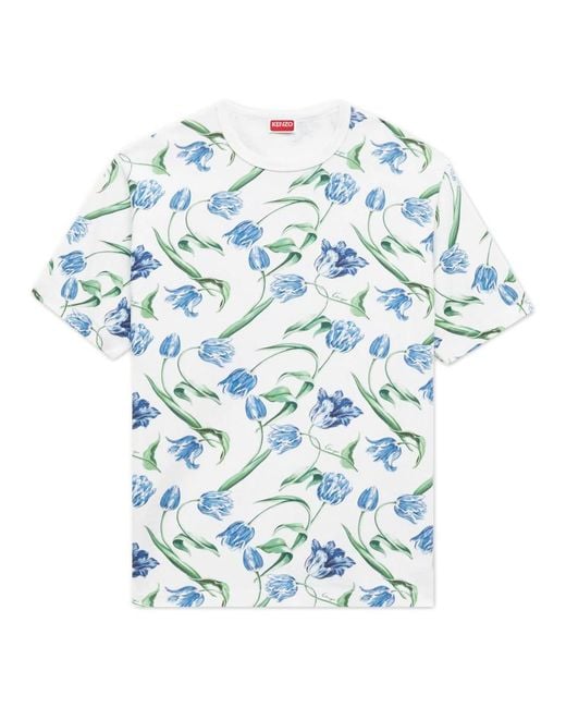KENZO Blue T-Shirts for men