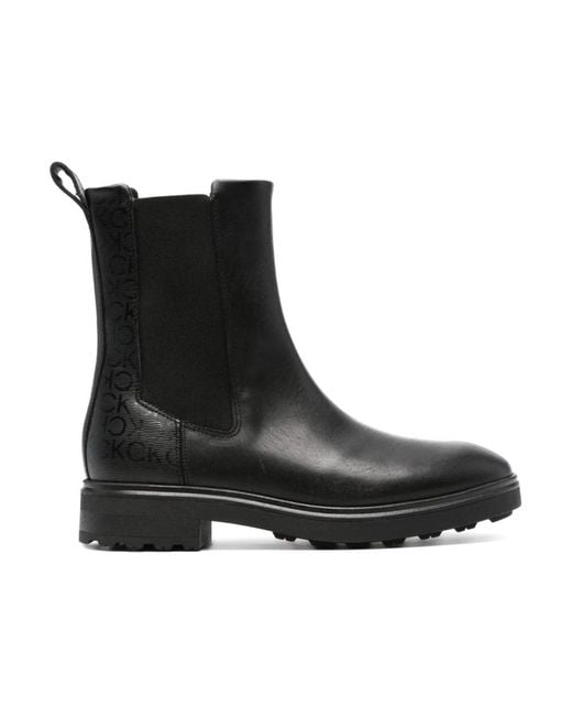 Shoes > boots > chelsea boots Calvin Klein en coloris Black