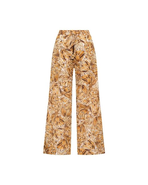 Maliparmi Natural Wide Trousers