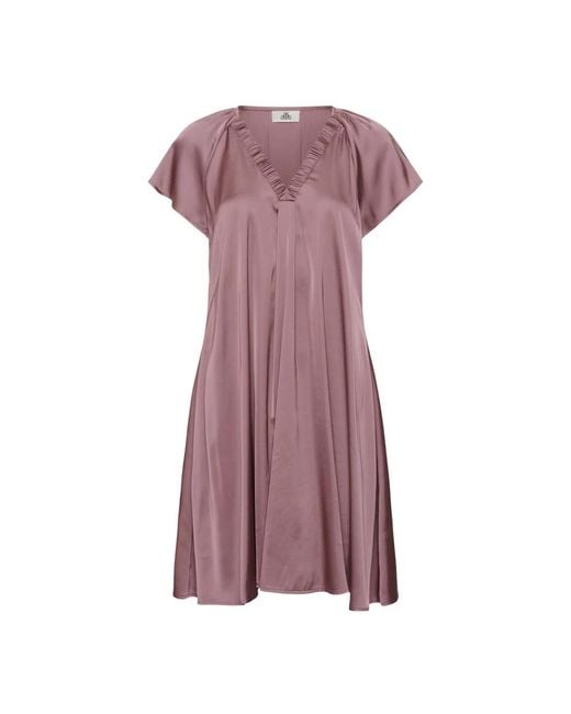 Karen By Simonsen Purple Short Dresses