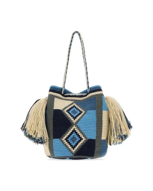 J.W. Anderson Blue Bucket Bags