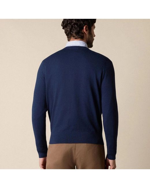Brooks Brothers Blue Round-Neck Knitwear for men