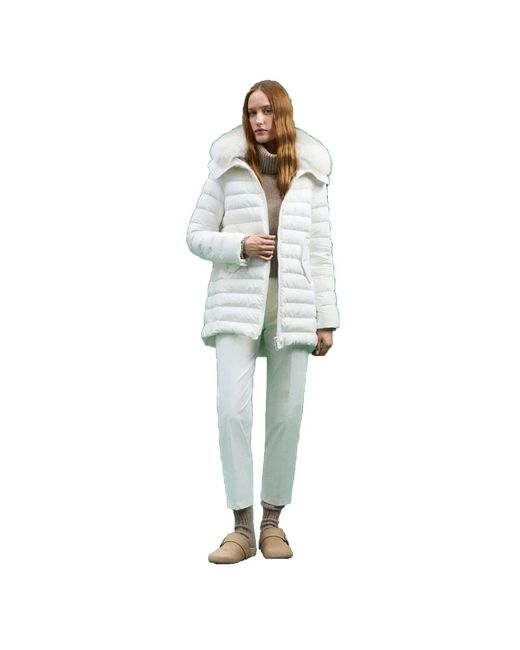 Peuterey Winter Jackets in het White