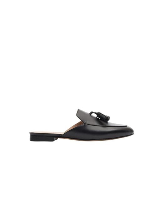 Scarosso Black Mules