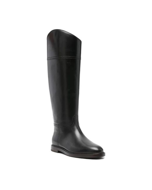 Brunello Cucinelli Black High Boots