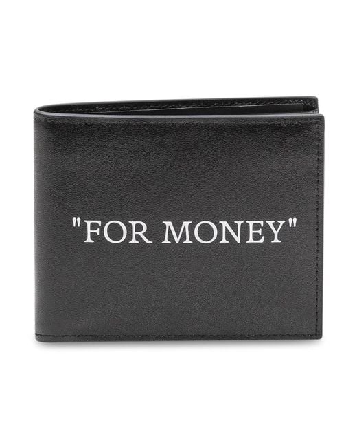 Off-White c/o Virgil Abloh Black Wallets & Cardholders for men