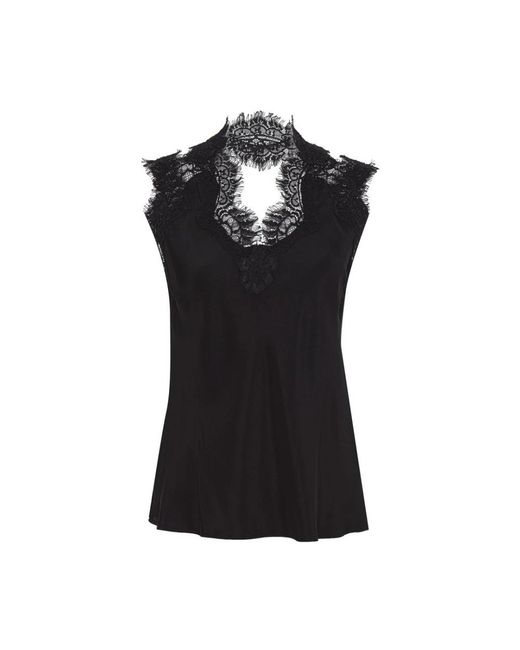 Gold Hawk Tops in het Black