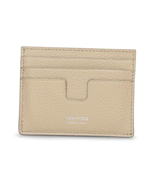 Tom Ford Eleganter kartenhalter in Natural für Herren