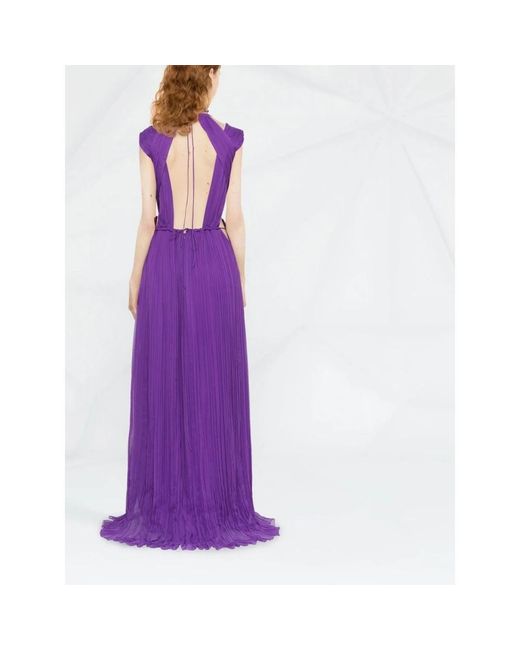 Alberta Ferretti Purple Gowns