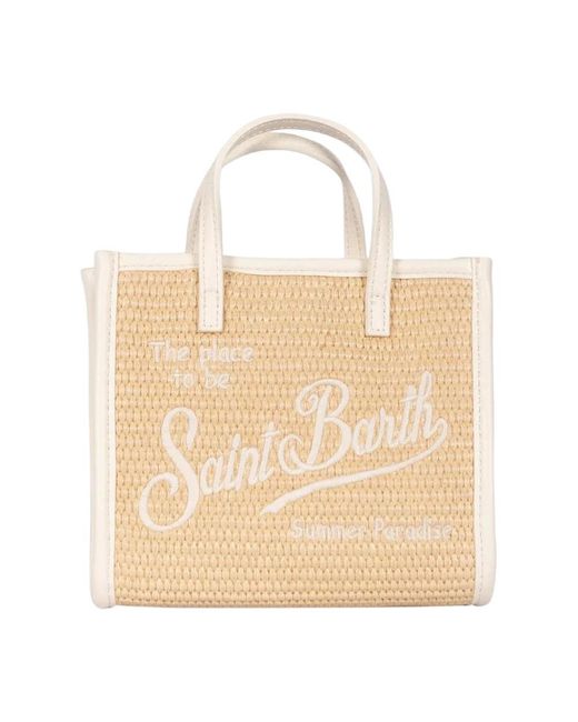 Mc2 Saint Barth Natural Tote Bags