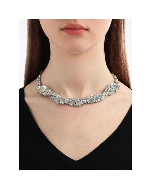 Alessandra Rich Metallic Necklaces