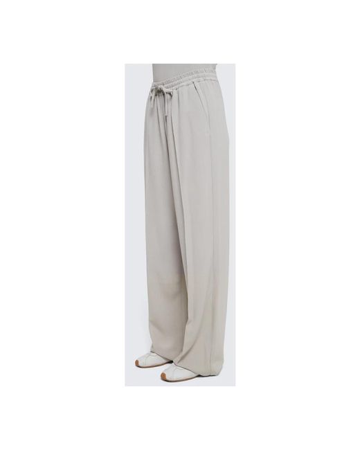 A.P.C. Gray Wide Trousers