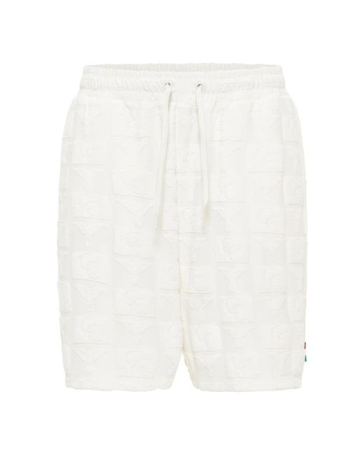 carlo colucci White Casual Shorts for men