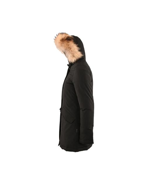 Woolrich Black Parkas