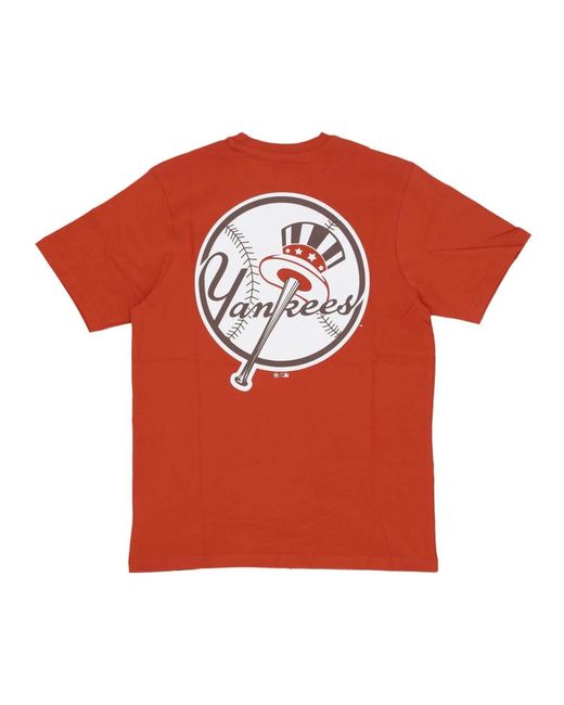 '47 Mlb Backer Echo Tee Neyyan Clay in het Red voor heren