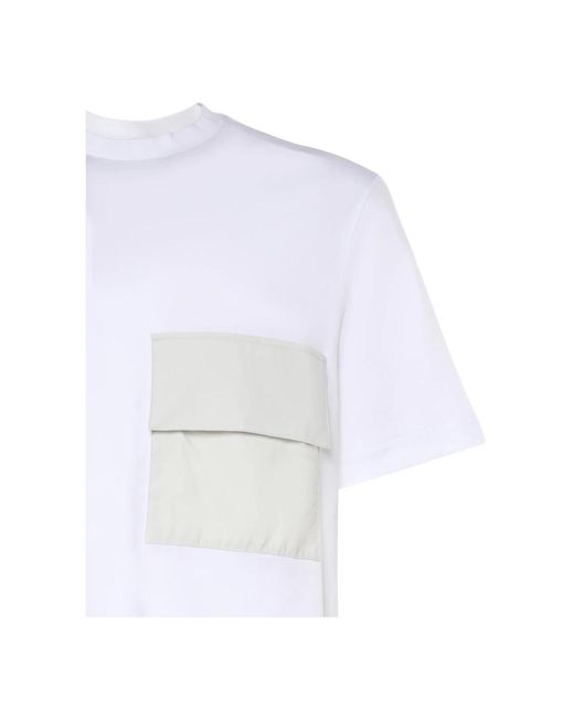 Laminar White T-Shirts for men