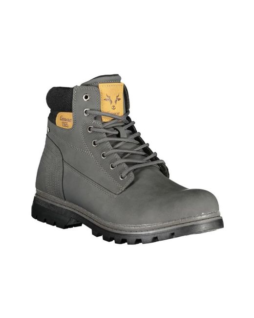 Carrera Gray Lace-Up Boots for men