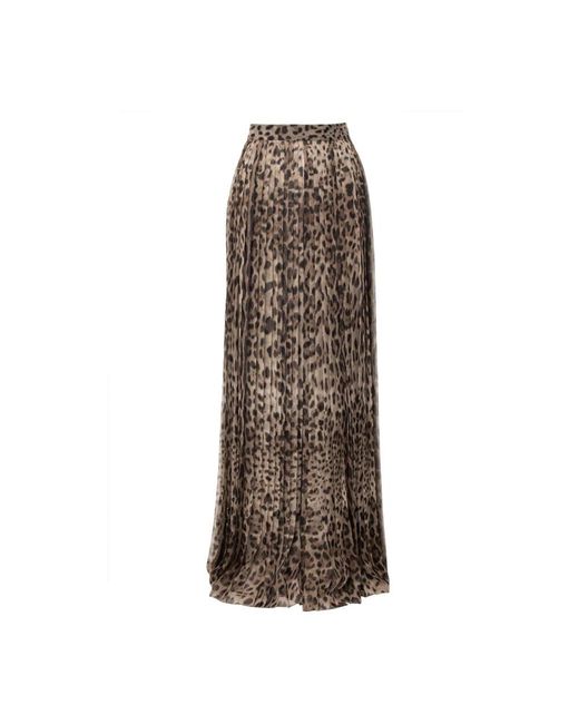 Dolce & Gabbana Brown Maxi Skirts