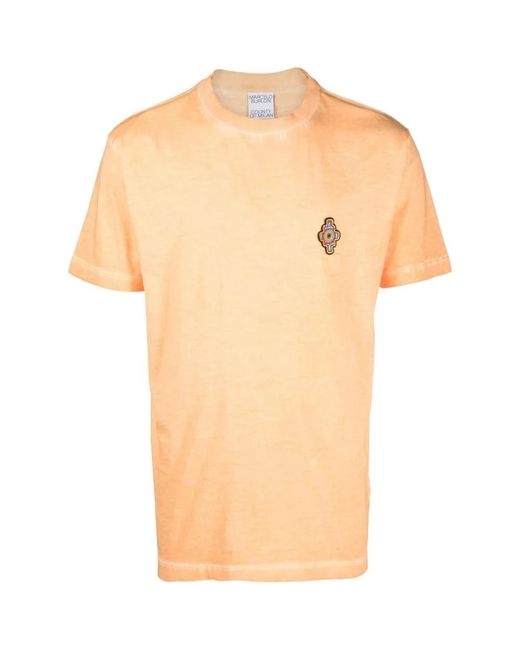 Marcelo Burlon T-shirts in Orange für Herren