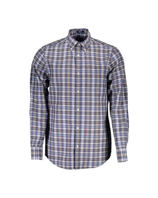 Gant Blue Casual Shirts for men