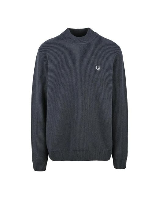 Fred Perry Pullover Girocollo in Blue für Herren
