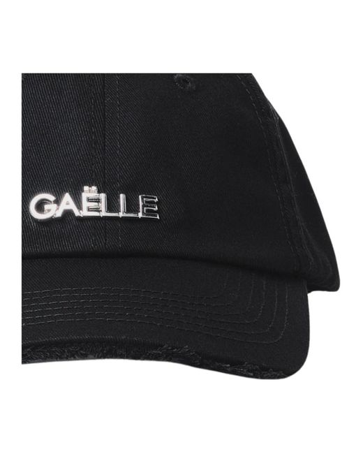 Gaelle Paris Black Hats & Caps for men