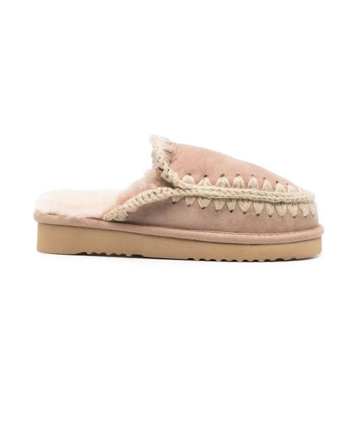 Slippers Mou en coloris Pink
