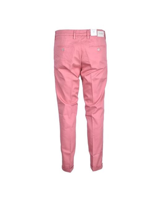 Re-hash Pink Chinos for men