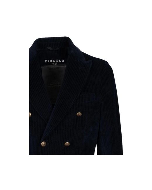 Circolo 1901 Blue Blazers for men