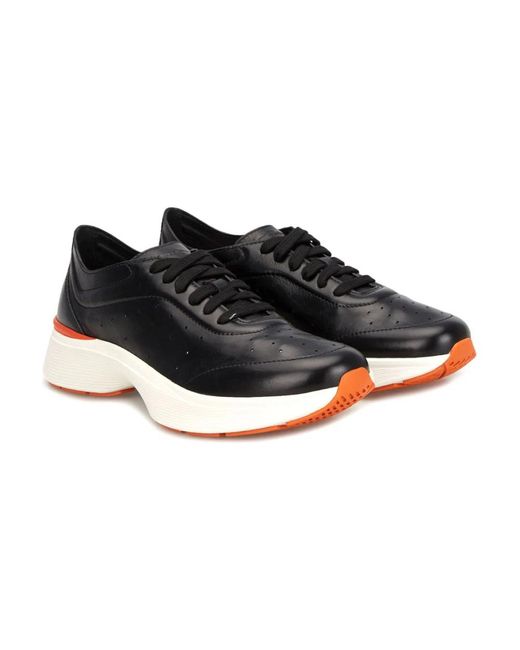 Santoni Black Sneakers for men