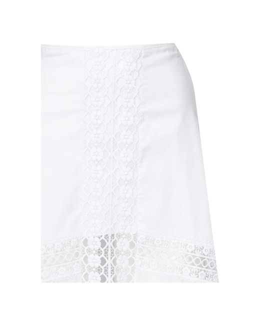 Midi Skirts Charo Ruiz de color White