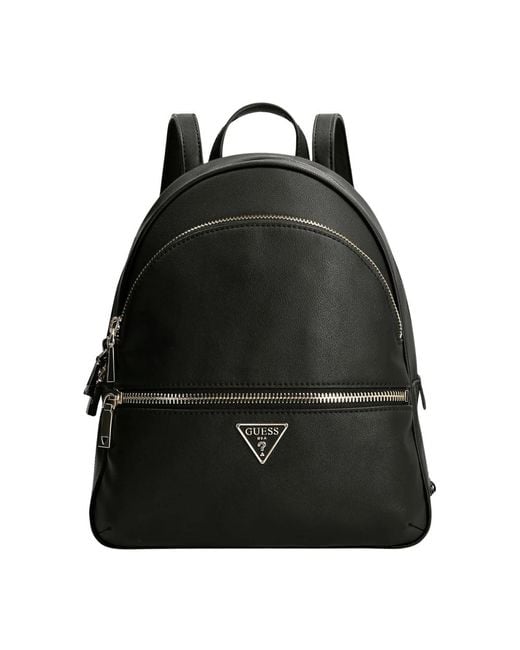 Guess Black Backpacks