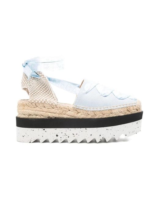 Stella McCartney White Espadrilles