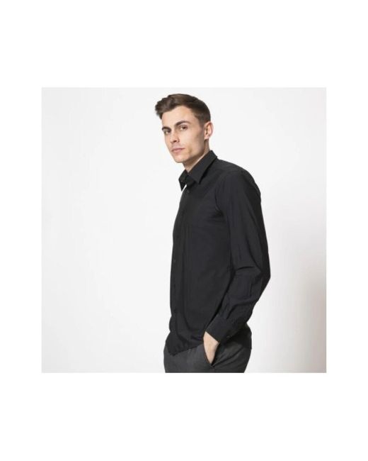Formal Shirts Karl Lagerfeld de hombre de color Black