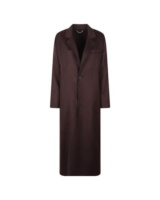 Victoria Beckham Purple Single-Breasted Coats