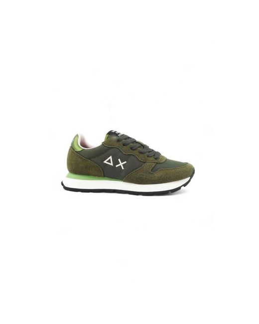 Sun 68 Green Ally Solid Sneaker