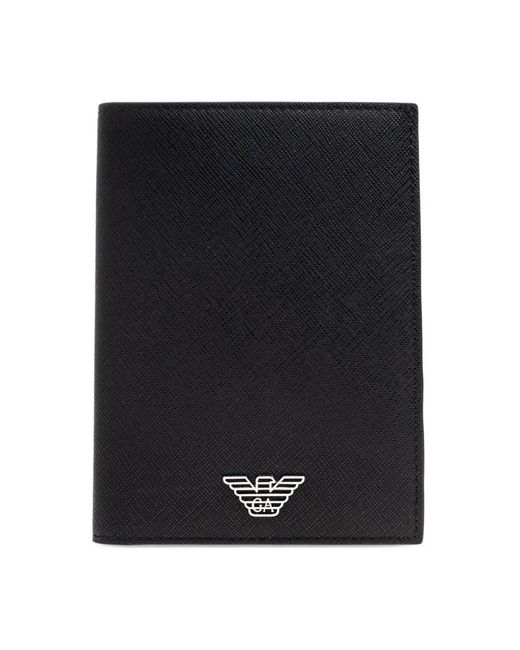 Emporio Armani Black Wallets & Cardholders for men